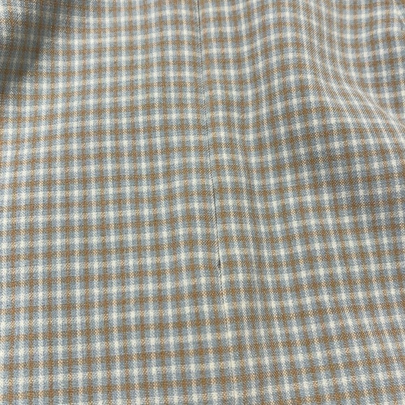 Wilfred classic mini skirt on beige plaid - size 2 - Picture 11 of 11